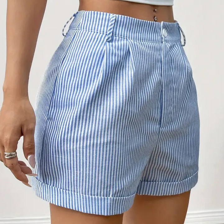 MORGANA - Zeitlose gestreifte Shorts für Frauen
