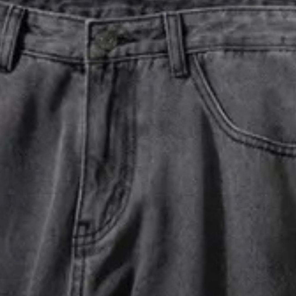 AMBROSE - Stilvolle Jeans mit weitem Bein für Herren