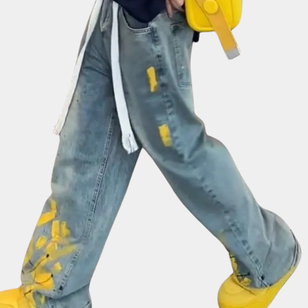 ANDREIUS - Modische lockere Jeans für Herren