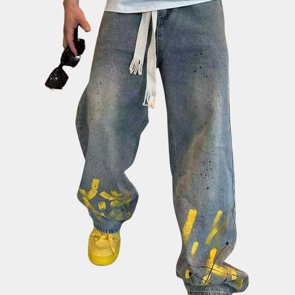 ANDREIUS - Modische lockere Jeans für Herren