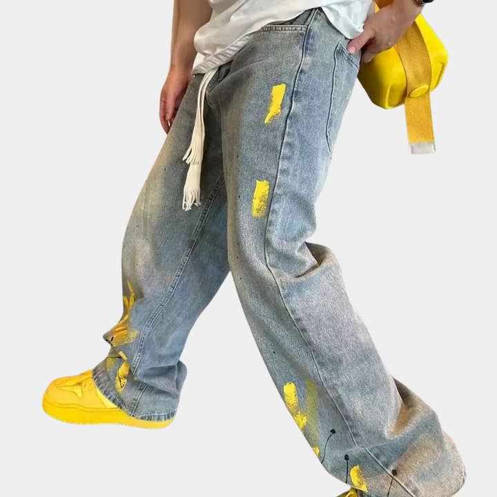 ANDREIUS - Modische lockere Jeans für Herren