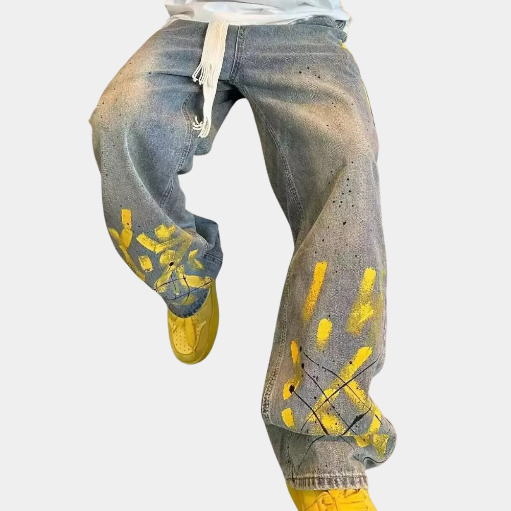 ANDREIUS - Modische lockere Jeans für Herren
