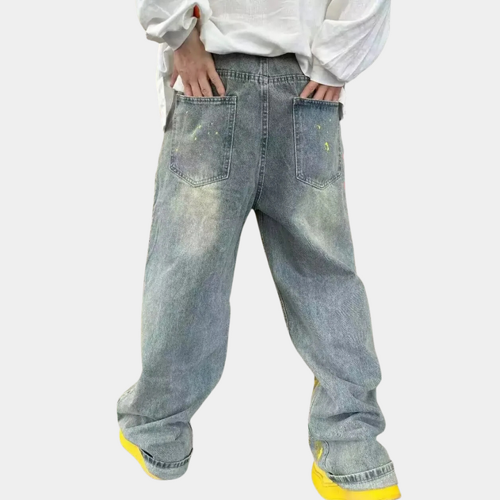ANDREIUS - Modische lockere Jeans für Herren