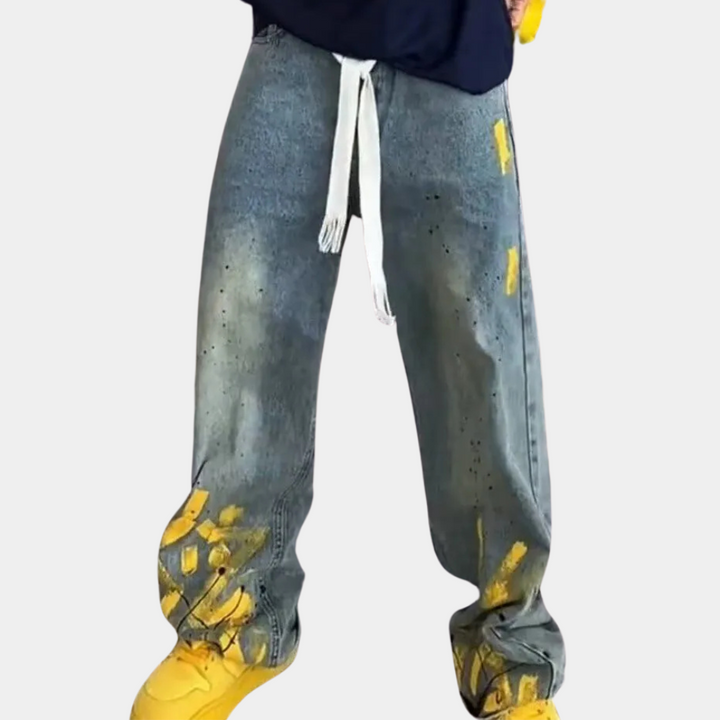 ANDREIUS - Modische lockere Jeans für Herren