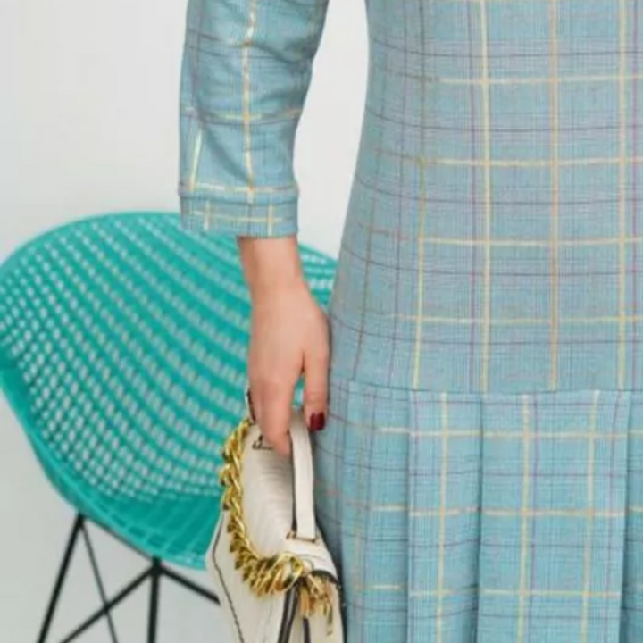 BRIELLA - Zeitloses kariertes Kleid für Damen