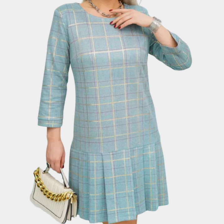 BRIELLA - Zeitloses kariertes Kleid für Damen