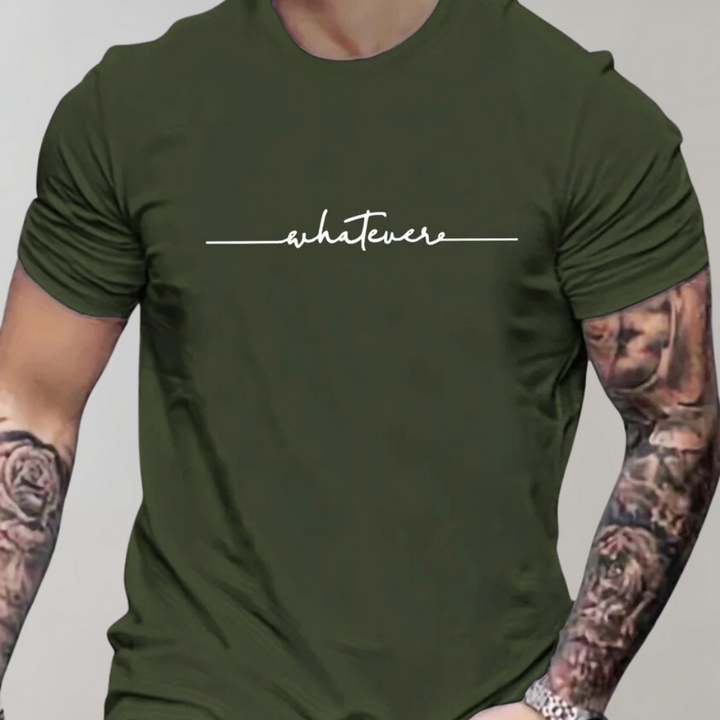 Kay - lässiges Rundhals-T-Shirt für Herren