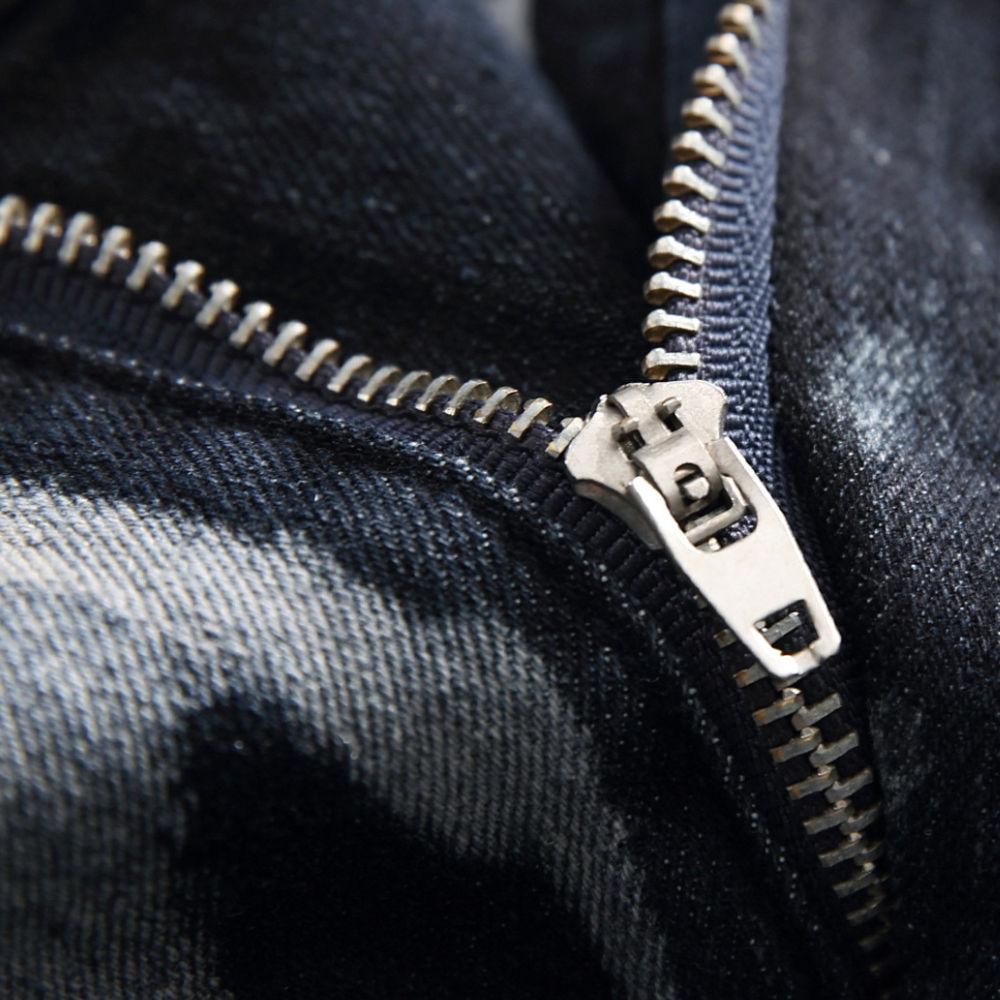 EGBERT - Trendige Gewaschen Herren-Denim-Jeans