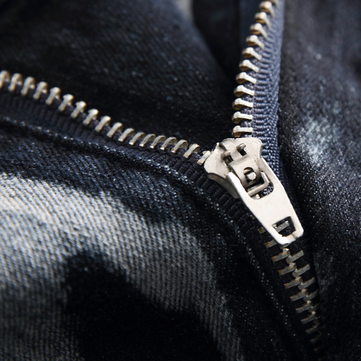 EGBERT - Trendige Gewaschen Herren-Denim-Jeans