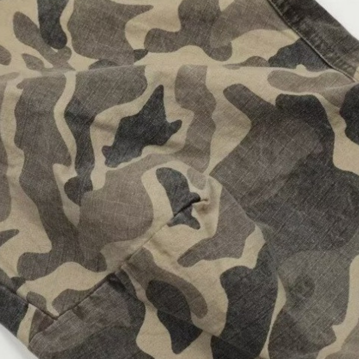 ELIASEN - Abgewaschene Tarnhose für Herren