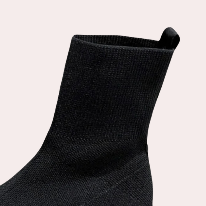 ELSIN - Trendige Strickstiefel für Damen