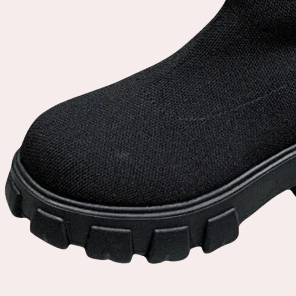 ELSIN - Trendige Strickstiefel für Damen