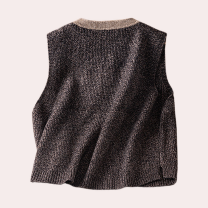 ELVERINA - Modischer Strickoberteil für Damen