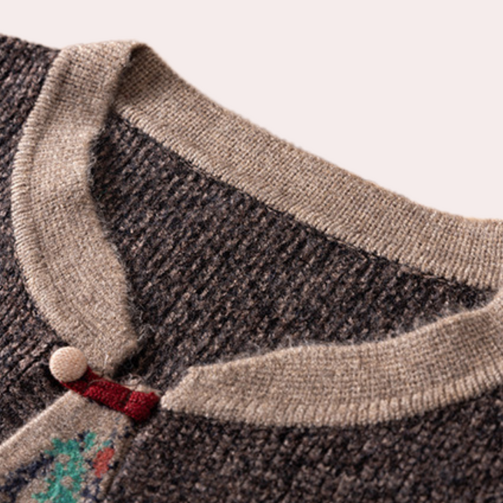 ELVERINA - Modischer Strickoberteil für Damen