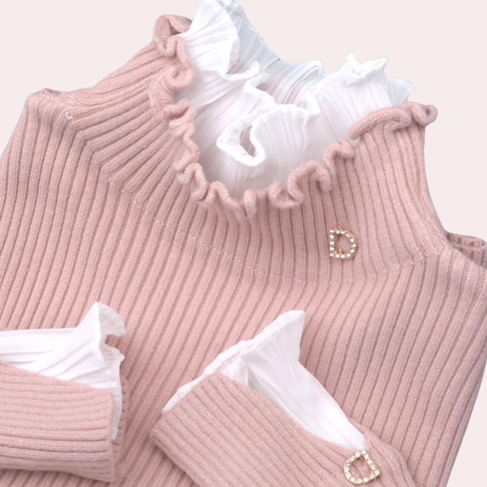 FLORINA - Trendiger Rippstrickpullover für Damen