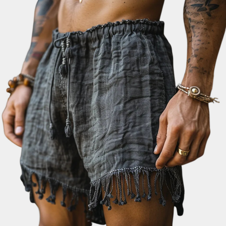 GERALDO - Legere Quasten-Shorts für Herren