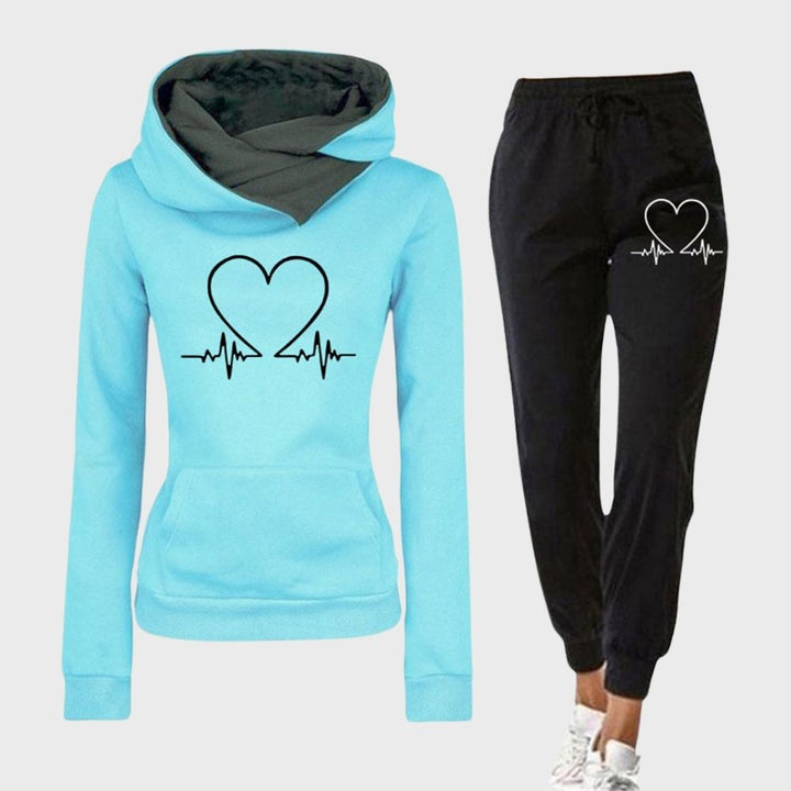 Heartbeat - Bequemes joggingset für damen