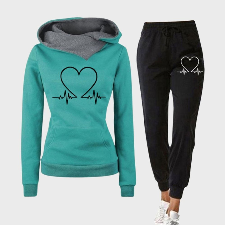 Heartbeat - Bequemes joggingset für damen