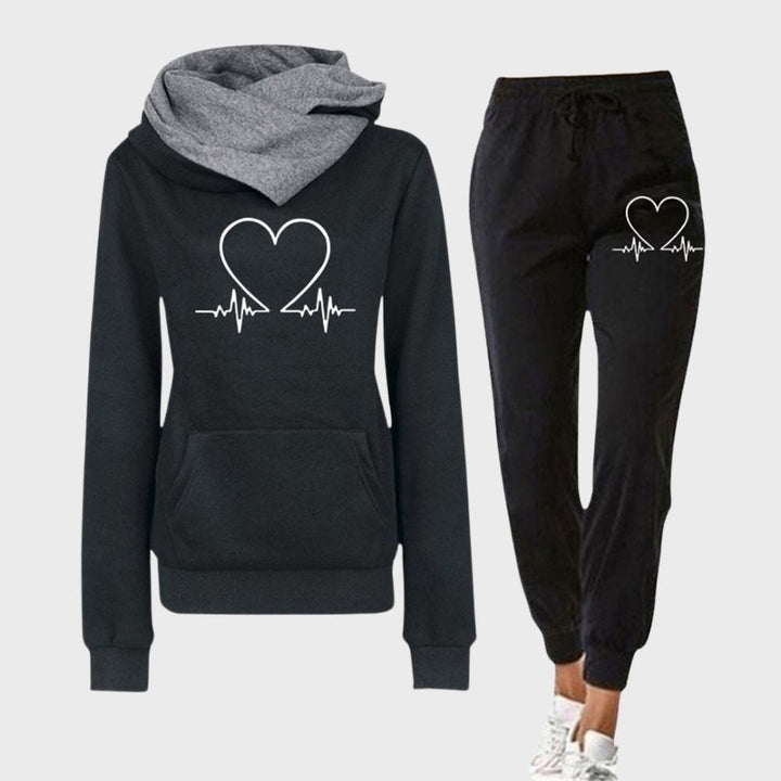 Heartbeat - Bequemes joggingset für damen