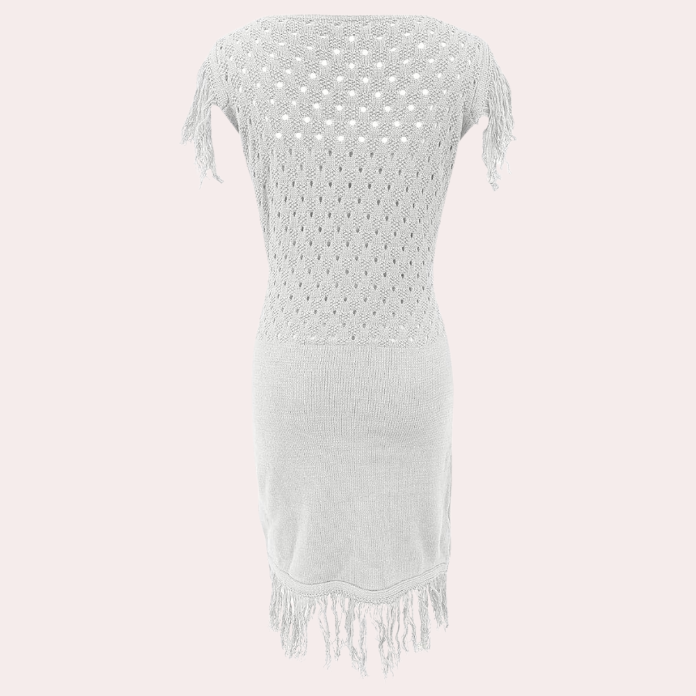 ISMERIA - Fransensaumkleid für Damen
