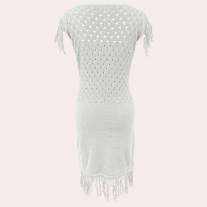 ISMERIA - Fransensaumkleid für Damen