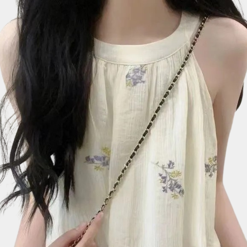 ISMERIE - Luftiges Halter-Sommerkleid für Frauen