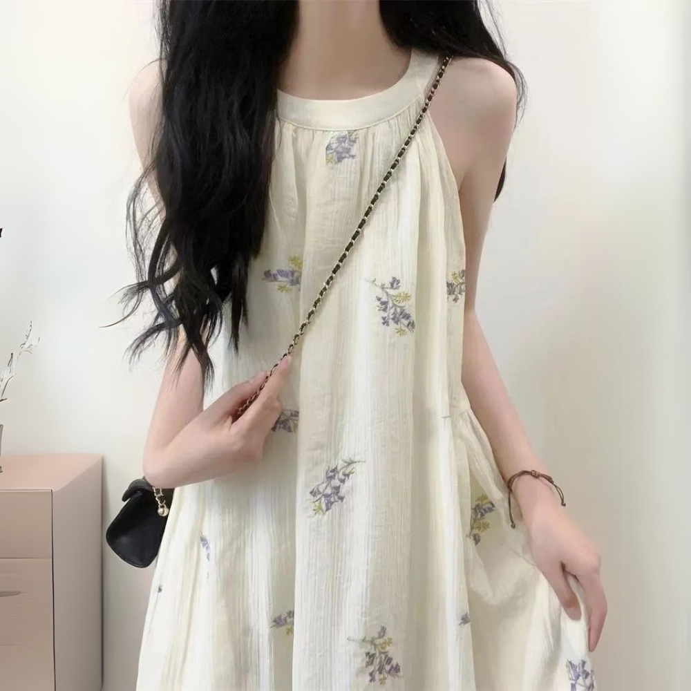 ISMERIE - Luftiges Halter-Sommerkleid für Frauen