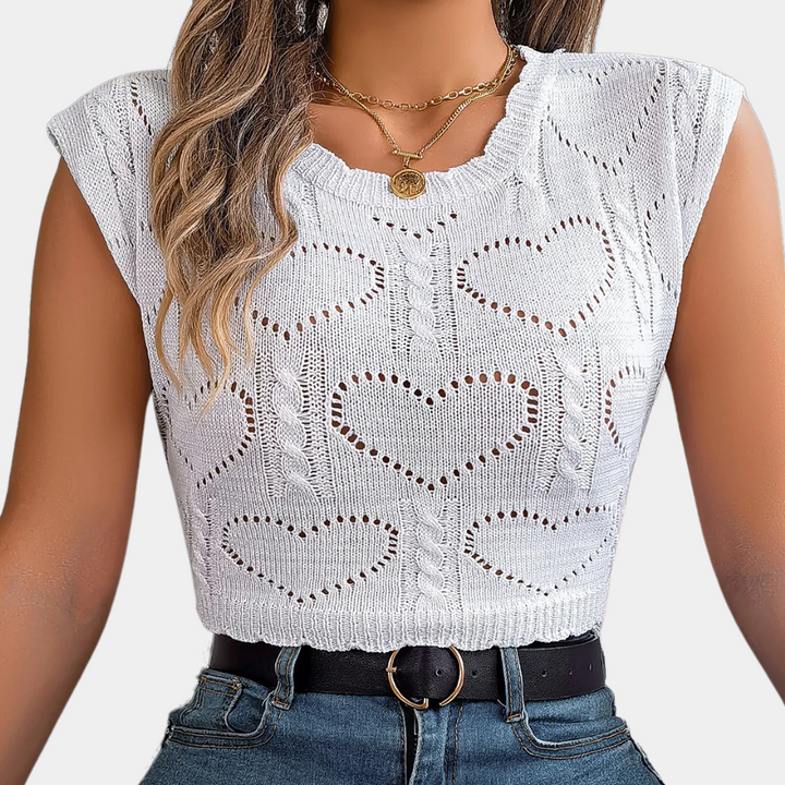 IVONETTE - Stylisches Strickoberteil für Damen