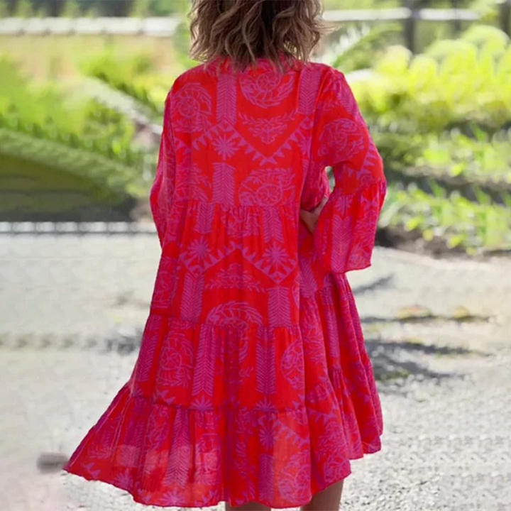 KATALEYA -  Lässiges sommer midikleid