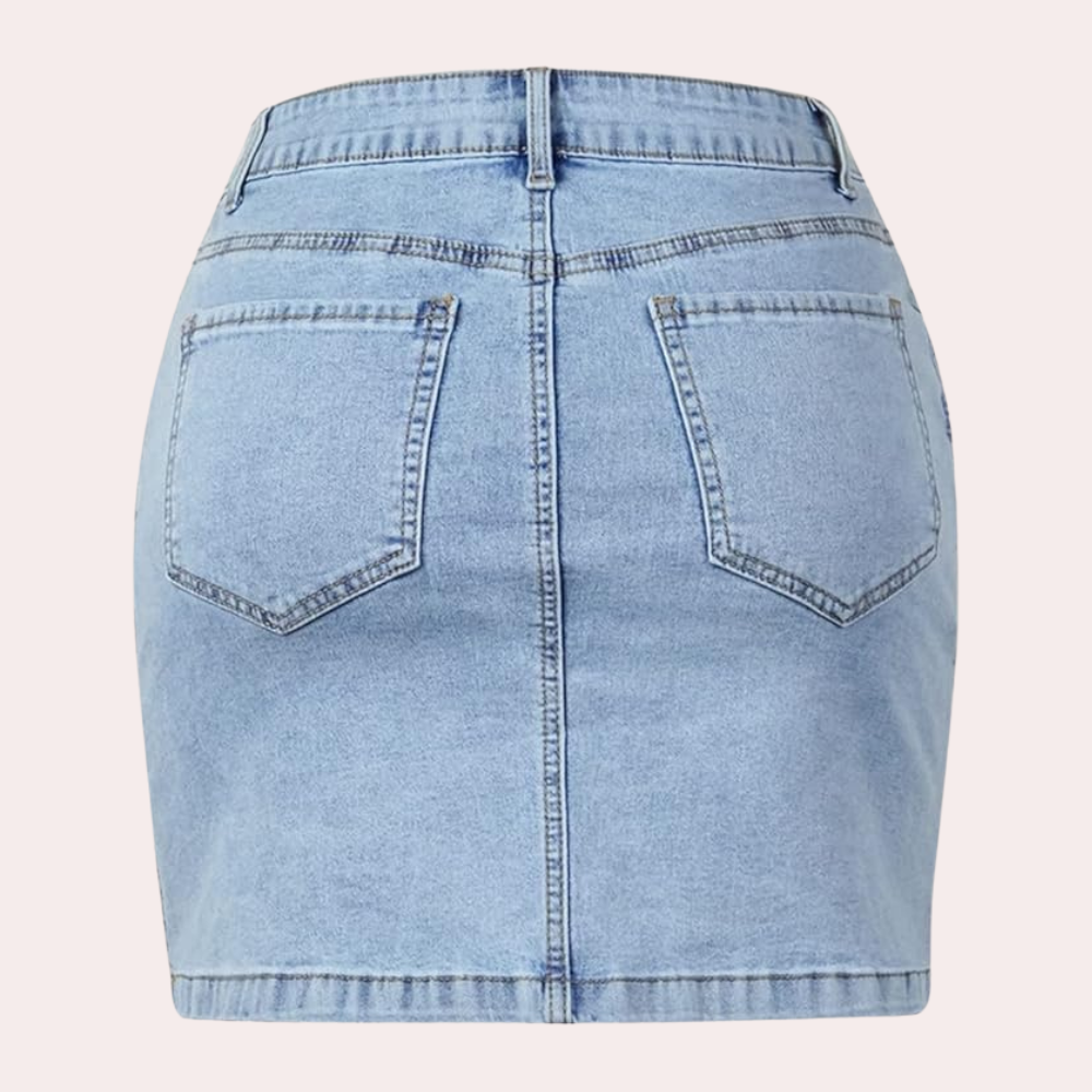 LAVAL - Trendiger Denimrock für Damen