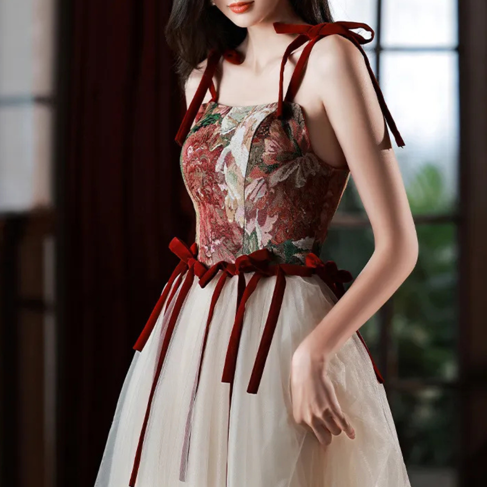 LIORENNA - Wunderschön Maxi-Kleid für Damen