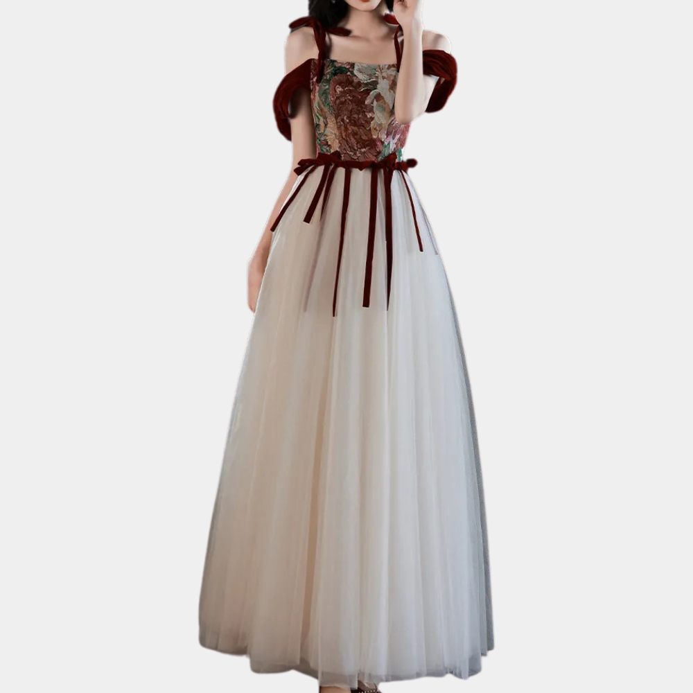 LIORENNA - Wunderschön Maxi-Kleid für Damen