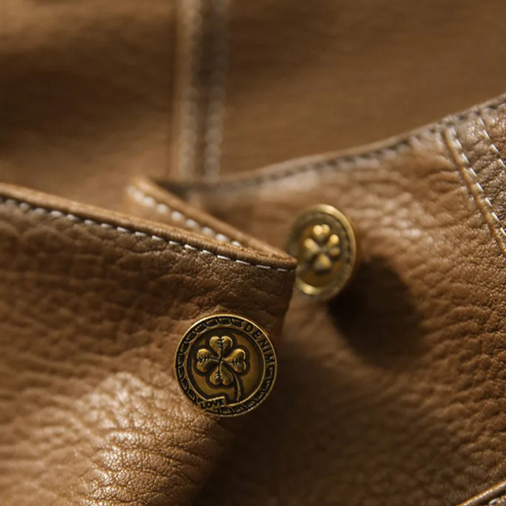 LYSBETH - Lässige Jacke mit Knöpfen für Damen