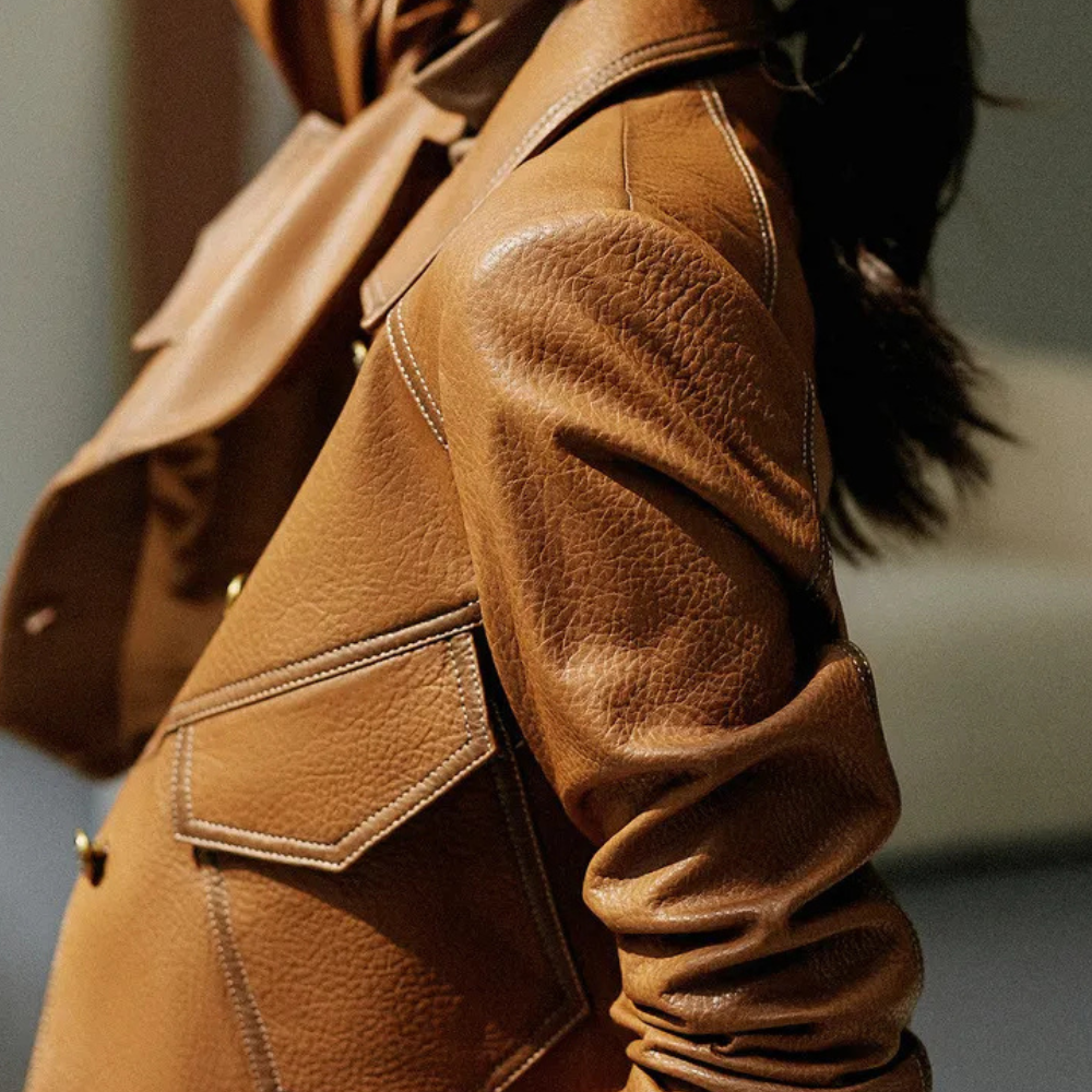 LYSBETH - Lässige Jacke mit Knöpfen für Damen