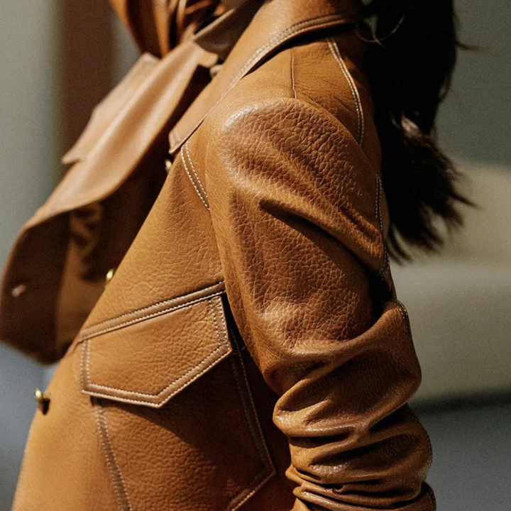 LYSBETH - Lässige Jacke mit Knöpfen für Damen