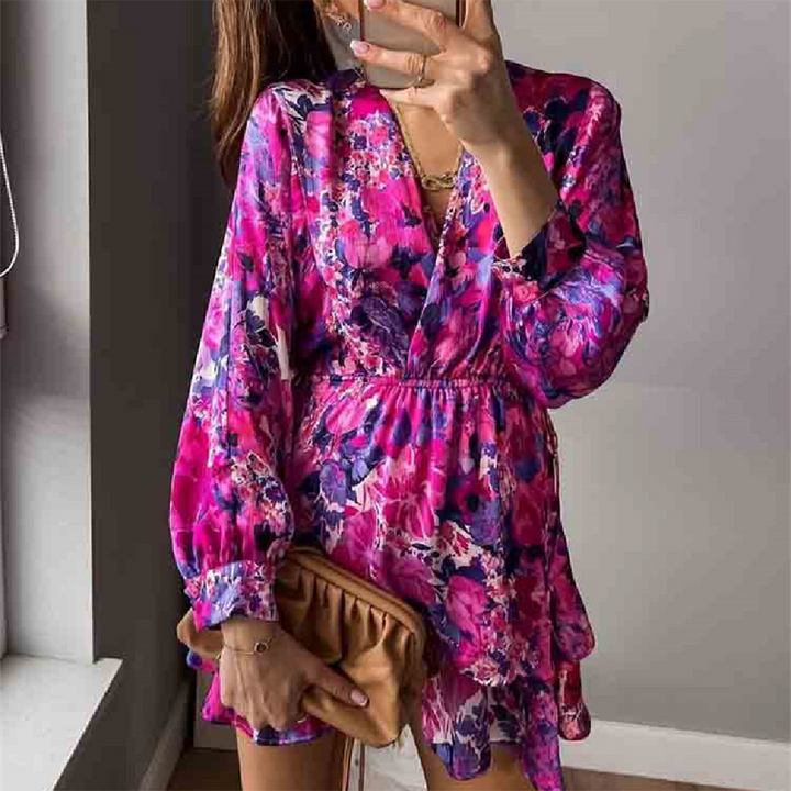 MACKENZIE - Geblümtes Minikleid