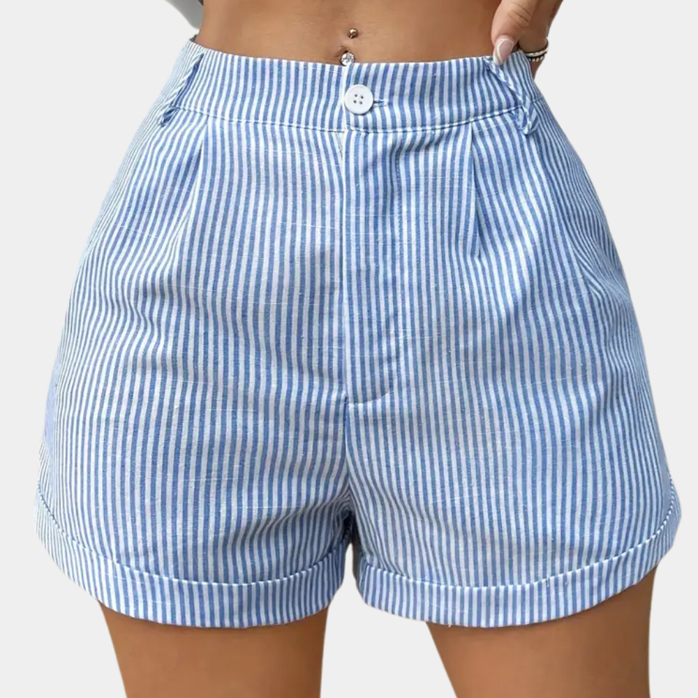 MORGANA - Zeitlose gestreifte Shorts für Frauen