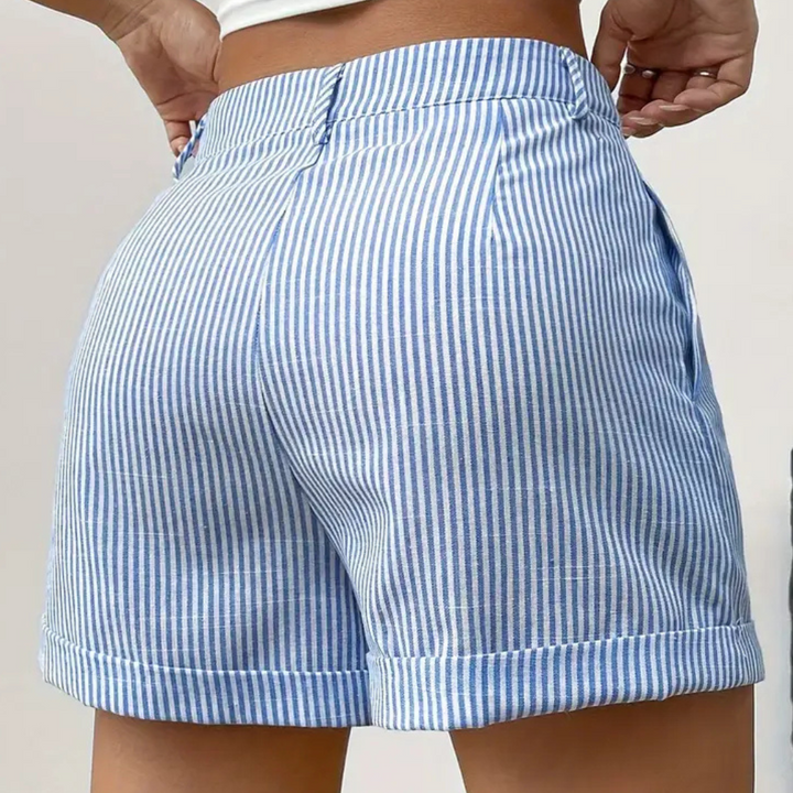 MORGANA - Zeitlose gestreifte Shorts für Frauen
