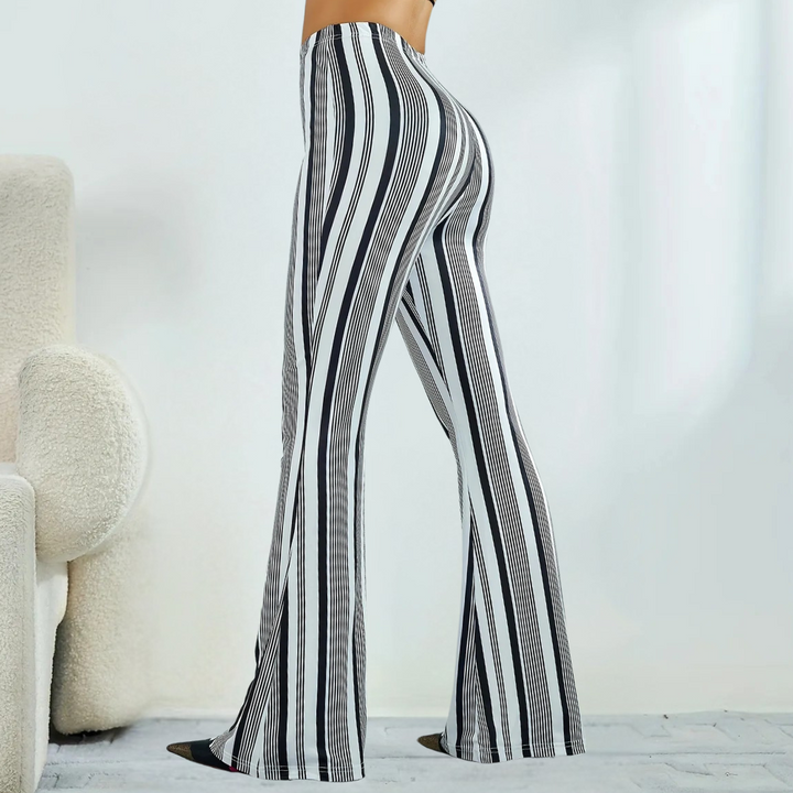 OLIVIANA - Lässige gestreifte Hose für Damen