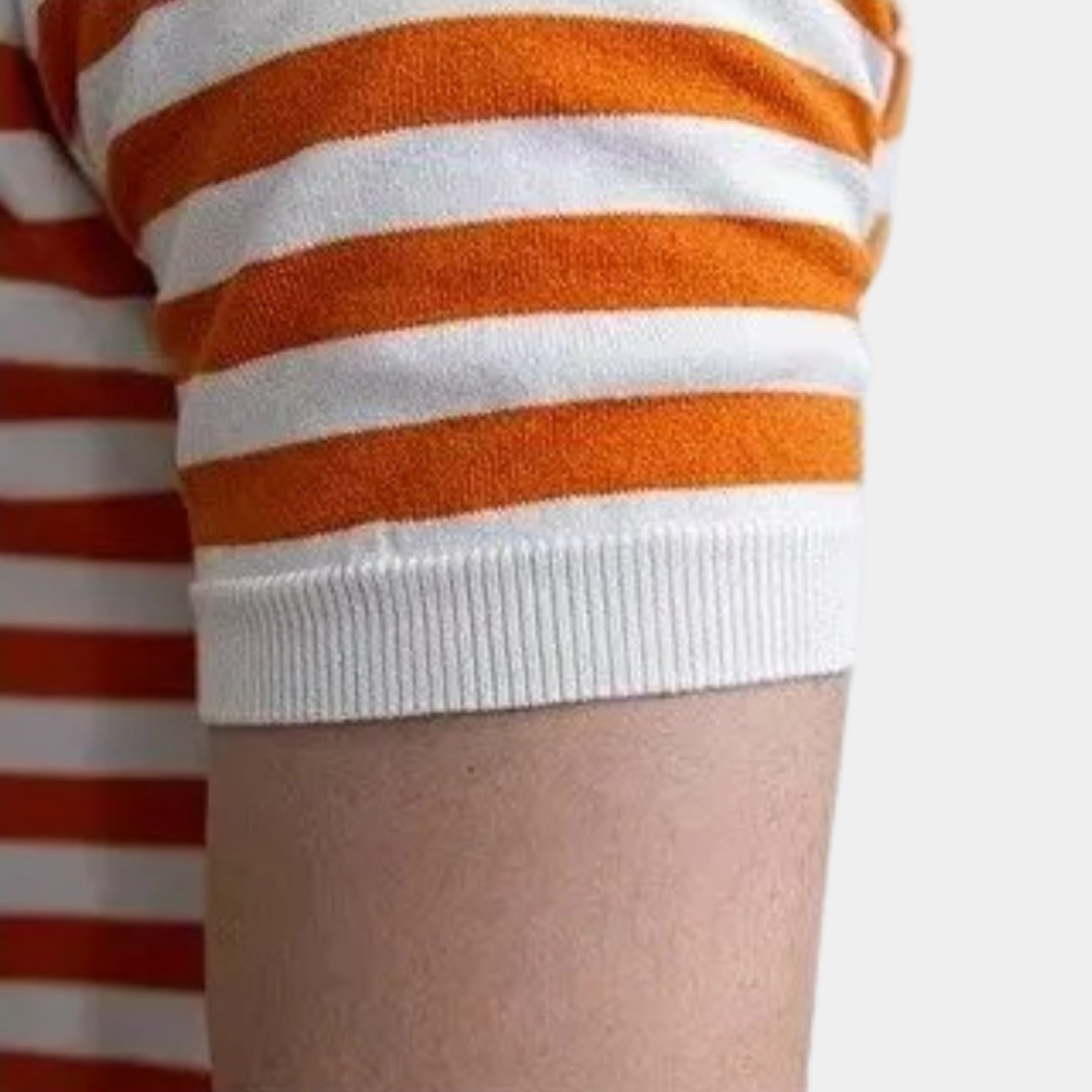 ORHAN - Gestreiftes Shirt mit Rundhals für Herren