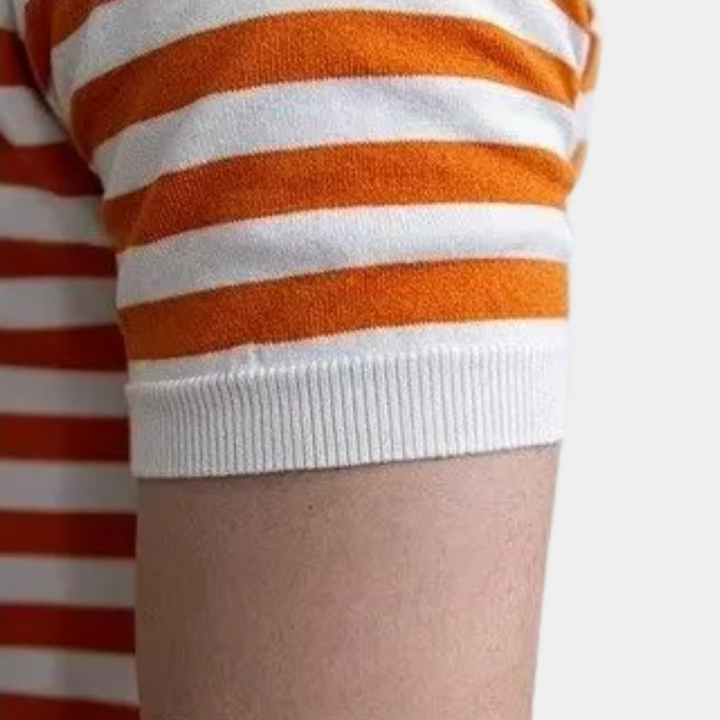 ORHAN - Gestreiftes Shirt mit Rundhals für Herren