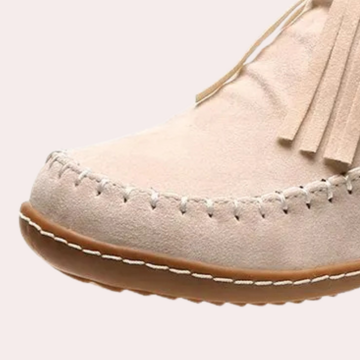 ORLINA - Zeitlose Quasten-Stiefeletten für Damen