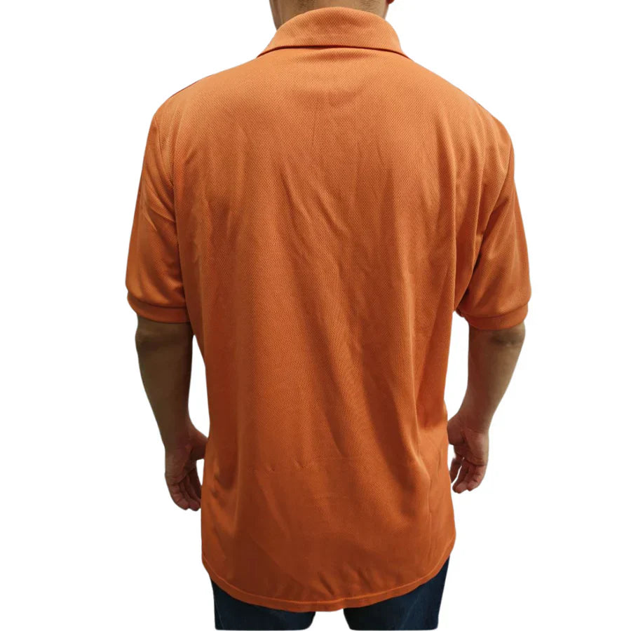 Orangefarbenes Hemd für Herren
