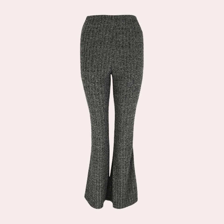 PERLISSE - Hüftbetonte gerippte Hosen für Damen