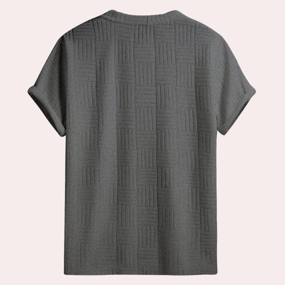 RAINALD - Gemustertes Freizeit-Shirt für Herren