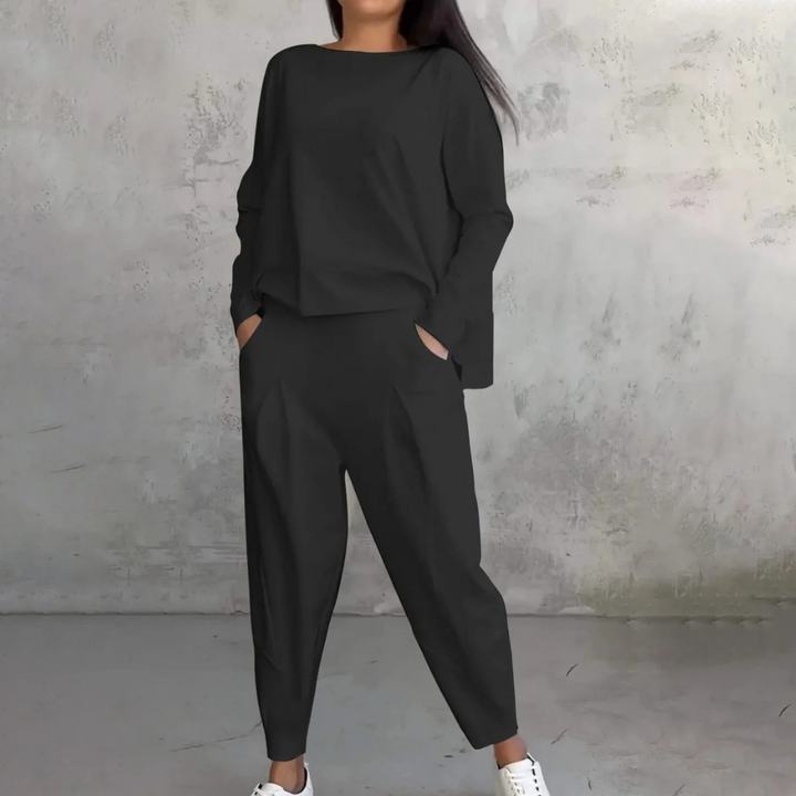 RHOSYN - Lässiges Lockeres 2-teiliges Set für Damen
