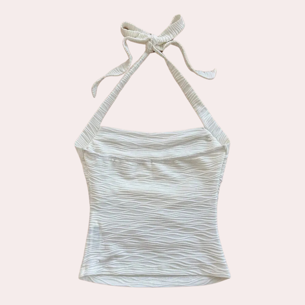 ROWAN - Modisches Neckholder-Bauchfreies Top für Damen