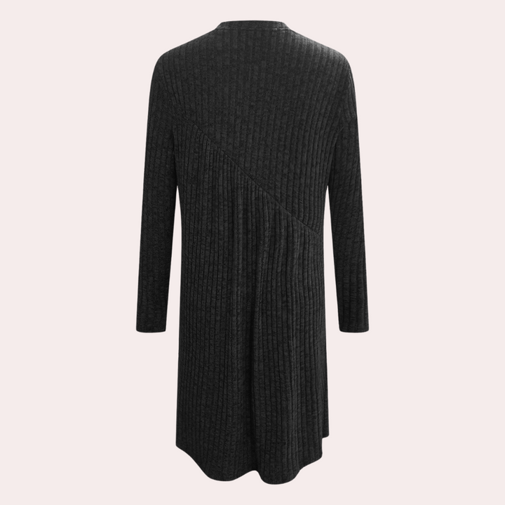 SANCIA - Vielseitiges geripptes Kleid für Damen