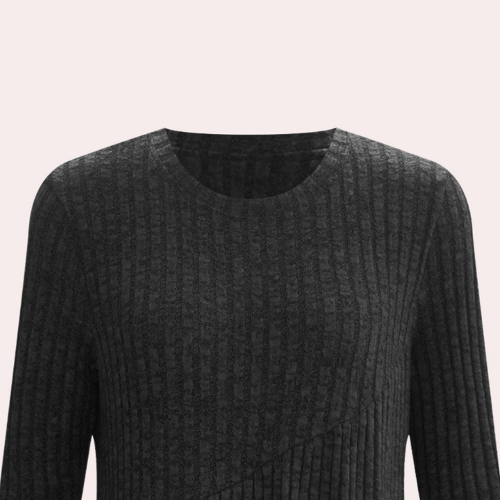 SANCIA - Vielseitiges geripptes Kleid für Damen