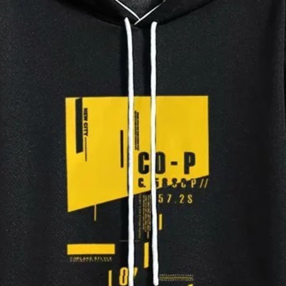 STEPHANUS - Modisches Kapuzen-T-Shirt für Männer